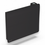Radiador eléctrico conectado 1500W doble sistema de calefacción horizontal Negro Cira