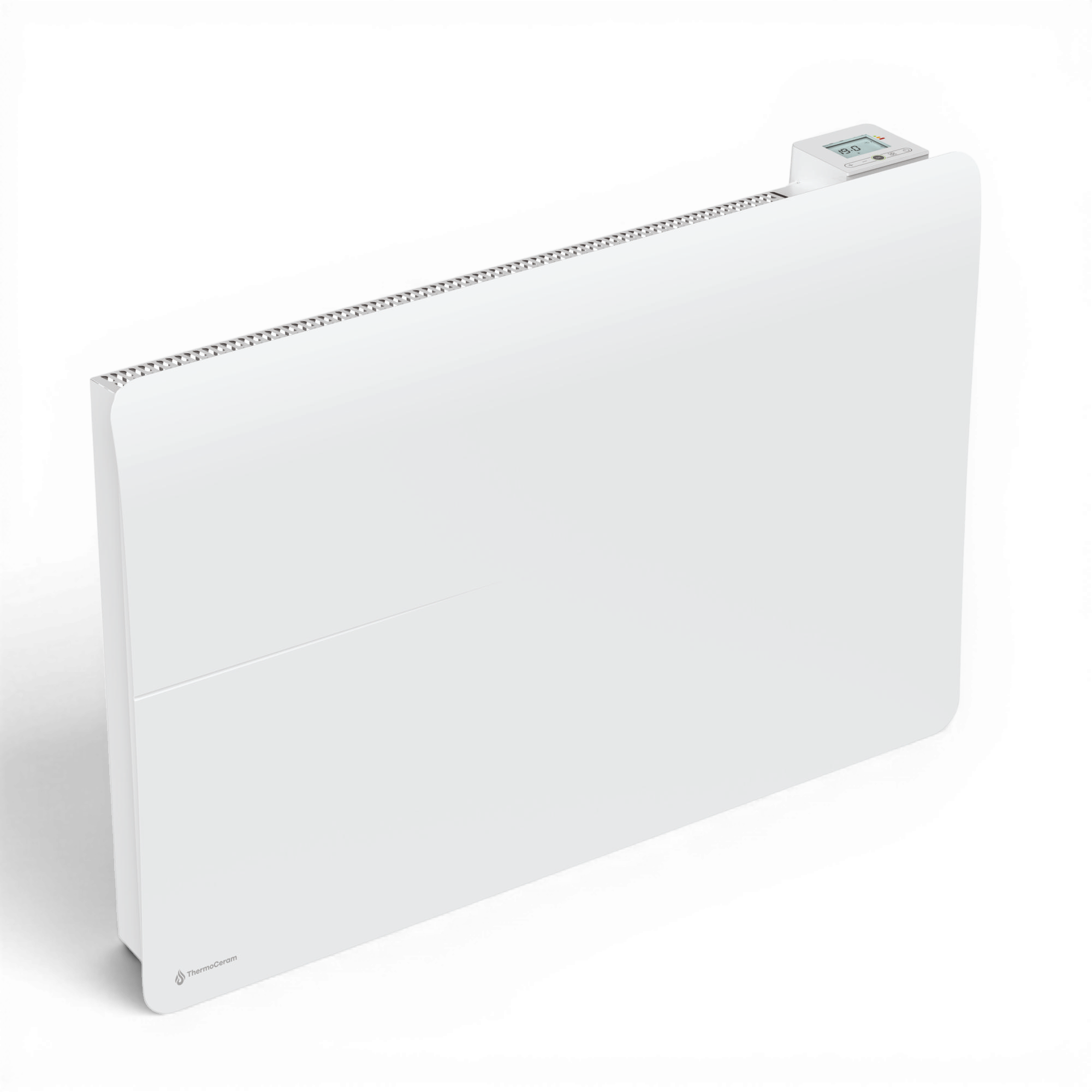 Radiador eléctrico conectado 2000W sistema de calefacción doble horizontal Blanco Cira