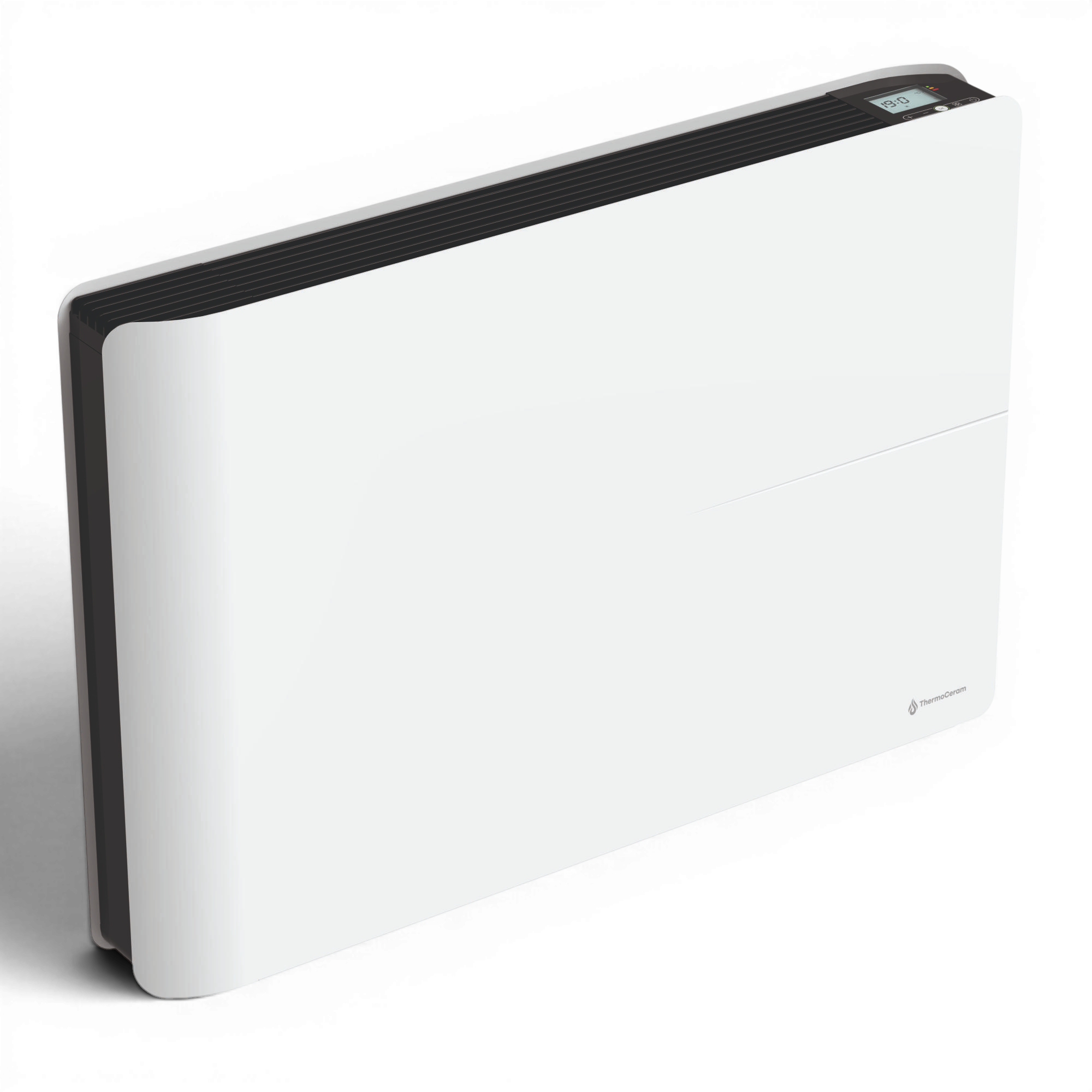 Radiador eléctrico conectado 1500W sistema de calefacción doble horizontal Blanco Molia