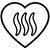 Corazón de cerámica